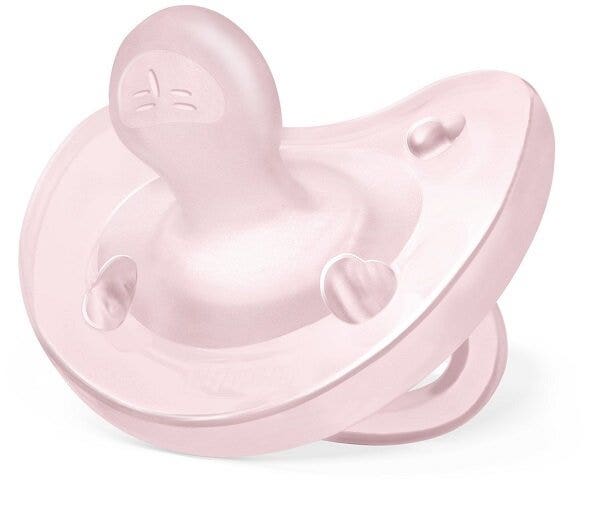 Chicco Sucette en silicone rose 2-6 mois 1 pièce