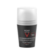 Vichy Homme Déodorant Anti-Transpirant Contrôle Extrême 72H Roll-on 50 ml