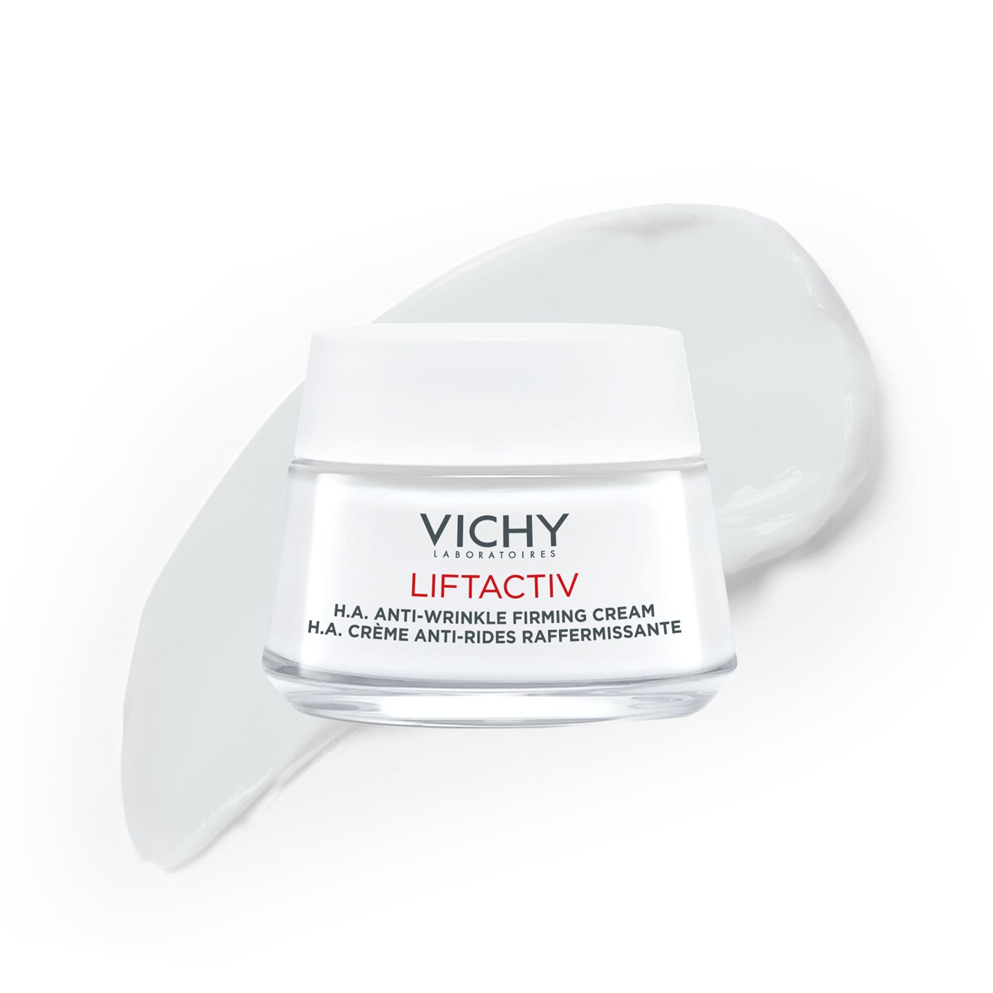 Vichy Liftactiv H.A. Crème raffermissante anti-rides pour peaux sèches 50 ml