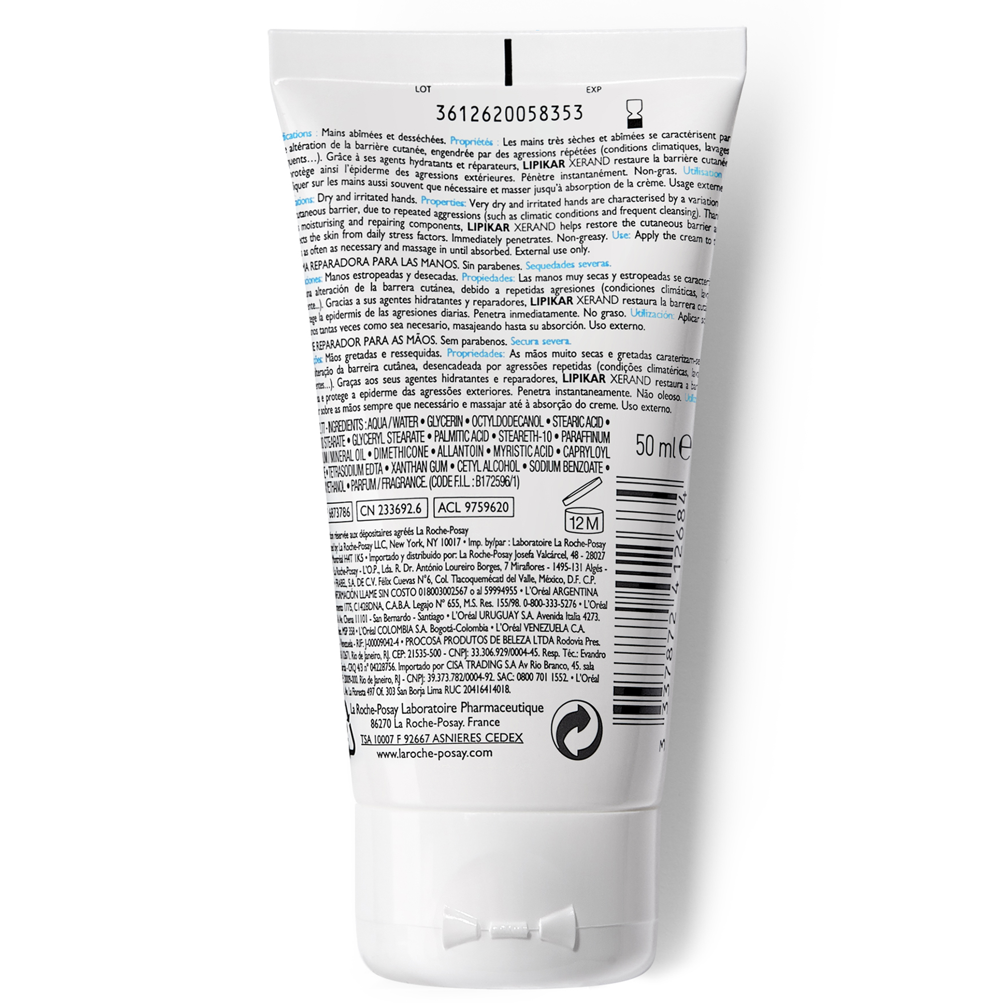 La Roche-Posay Lipikar Crema Protettiva 50 ml