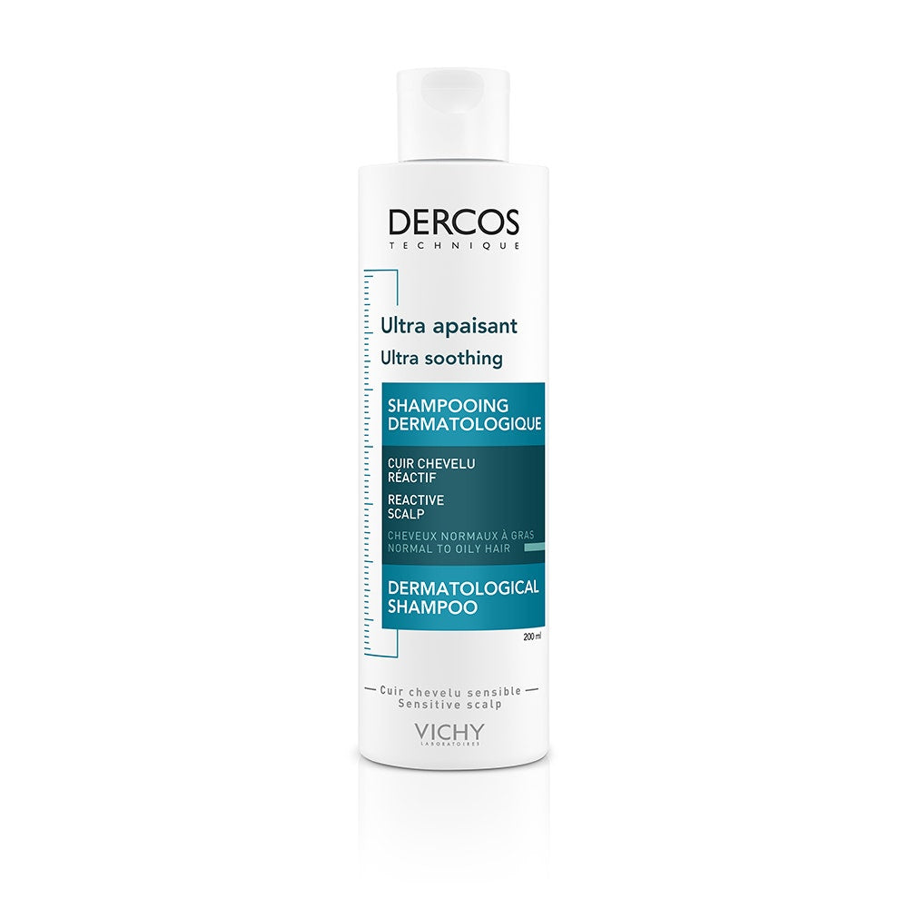 Vichy Dercos Shampooing Ultra Apaisant Cheveux Gras 200 ml