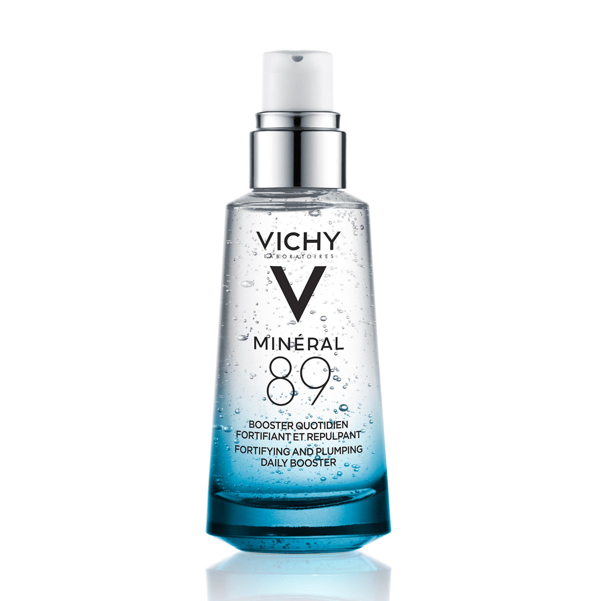 Vichy Mineral 89  Booster quotidien fortifiant et repulpant à l'acide hyaluronique 50 ml