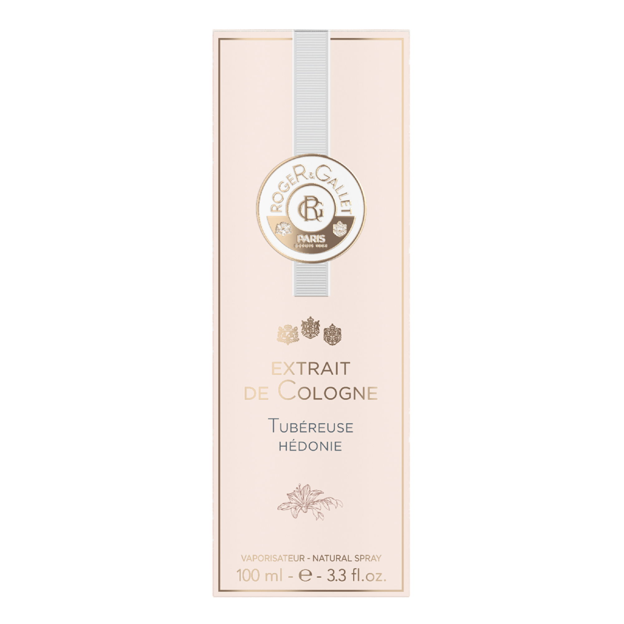 Roger&Gallet Eau de Cologne au parfum de tubéreuse Hédonie 100 ml