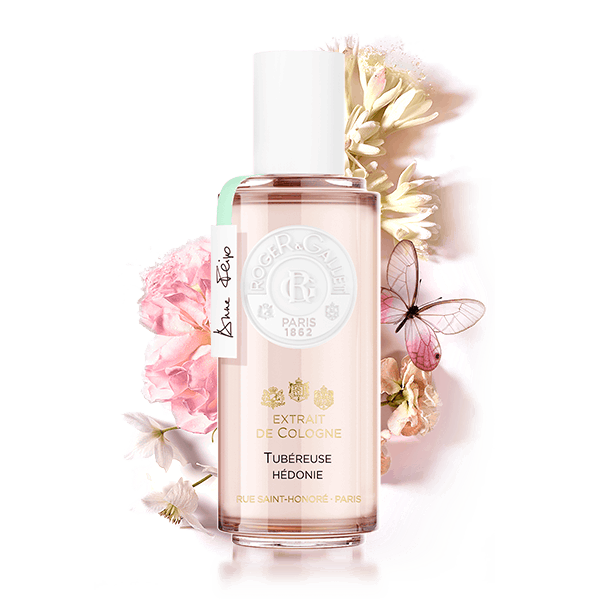 Roger&Gallet Eau de Cologne au parfum de tubéreuse Hédonie 100 ml