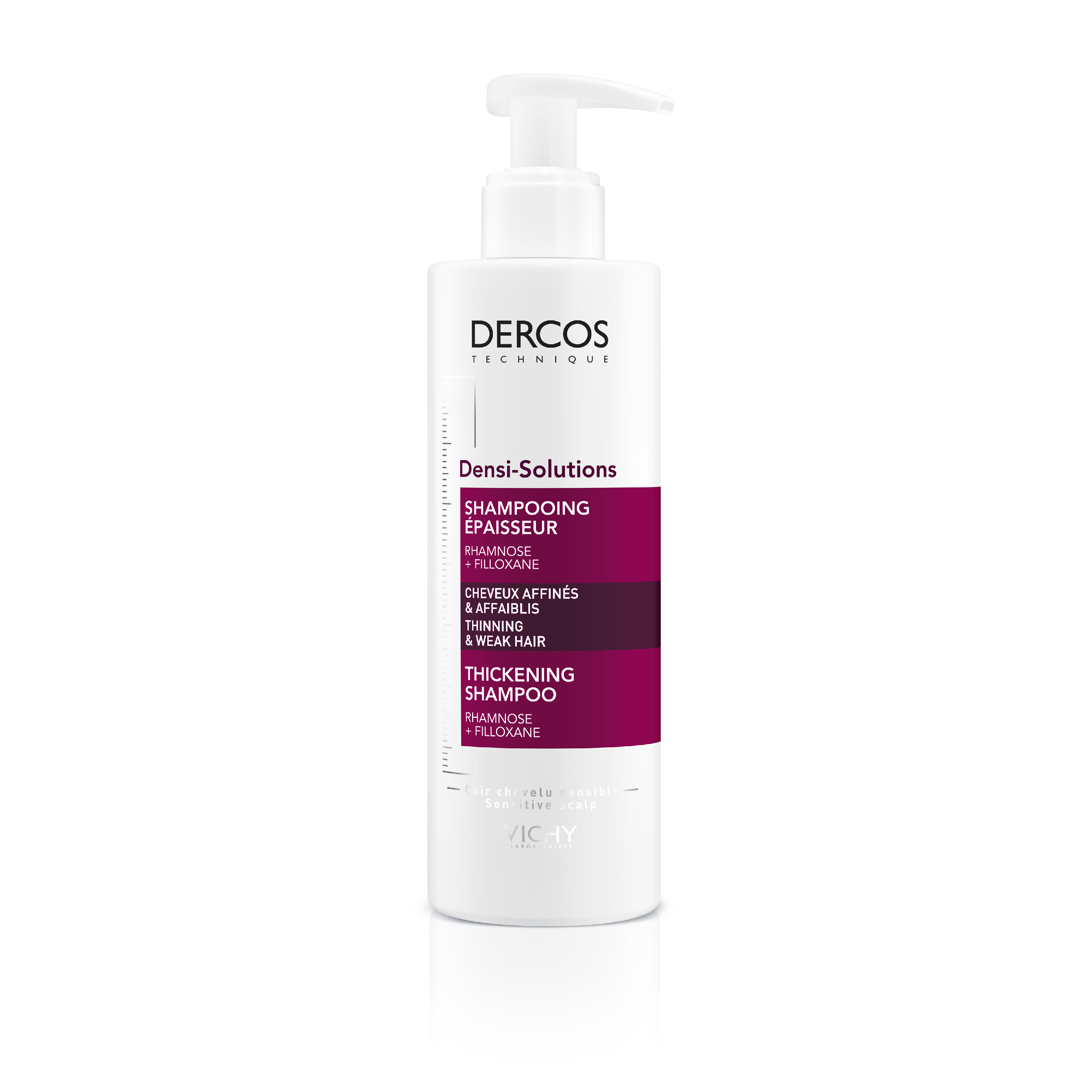 Vichy Dercos Densi-Solution Shampooing Régénérant Épaisseur 250 ml