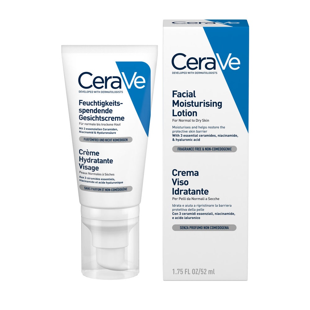 CeraVe Crème Hydratante Visage à l'Acide Hyaluronique 50 ml