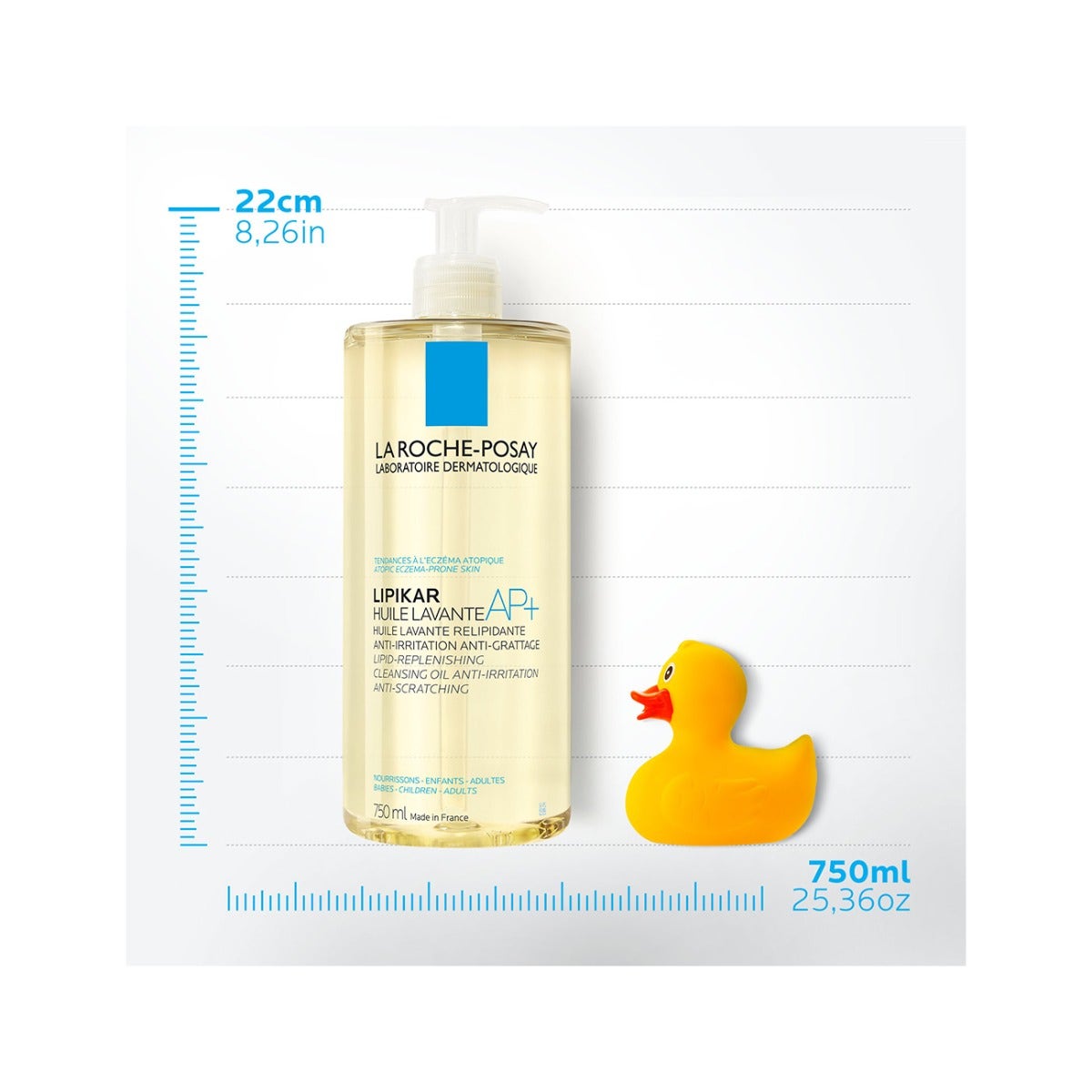 La Roche-Posay Lipikar Olio Lavante Relipidante Anti-Arrossamenti Anti-Prurito 750 ml