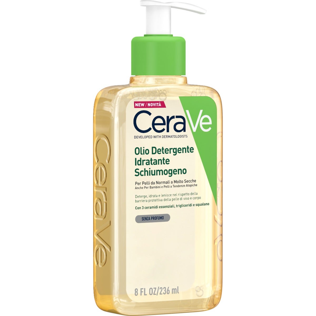 Cerave Huile Nettoyante Hydratante Moussante 236 ml