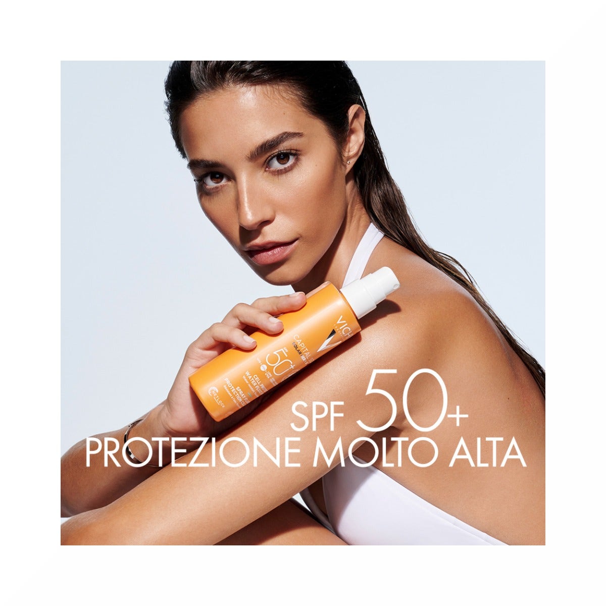 Vichy Capital Soleil Cell Protect Fluide Ultra-Léger Spray Protection Haute SPF50 200 ml