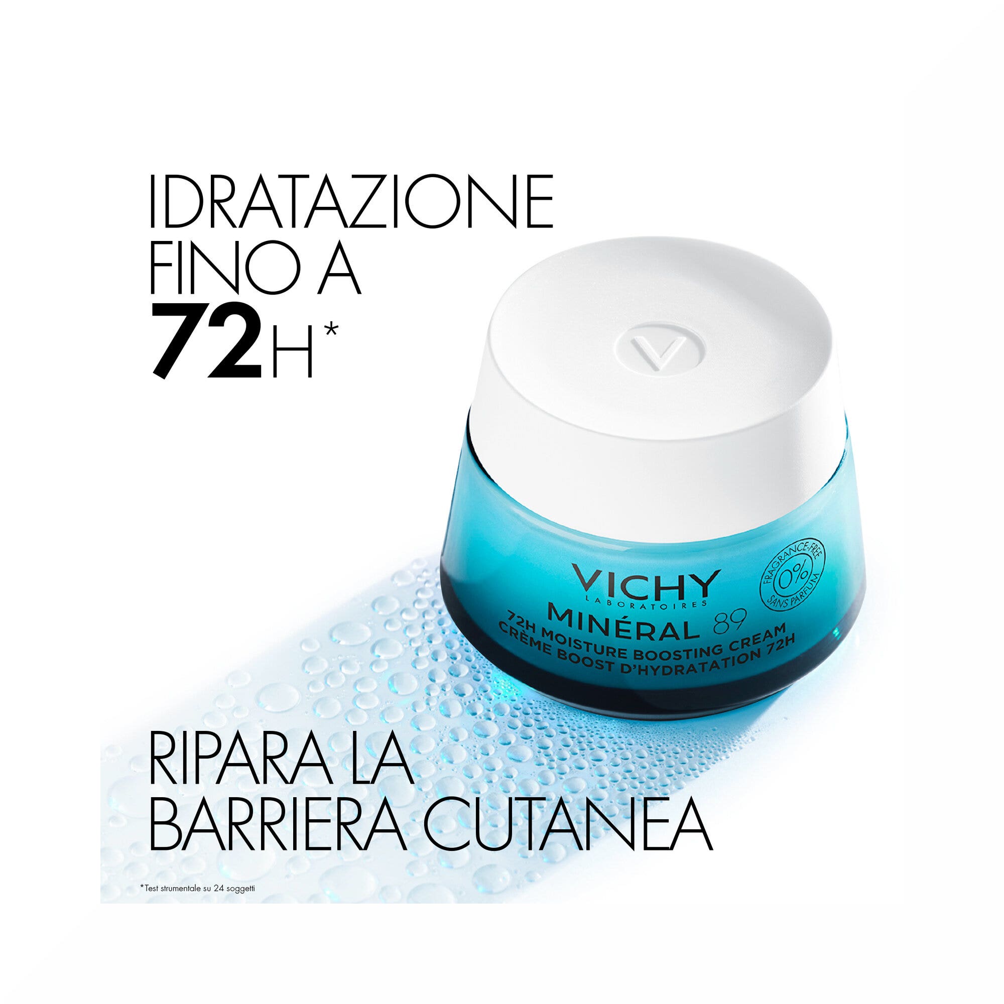 Vichy Mineral 89 Crème Hydratante 72H Légère 50 ml