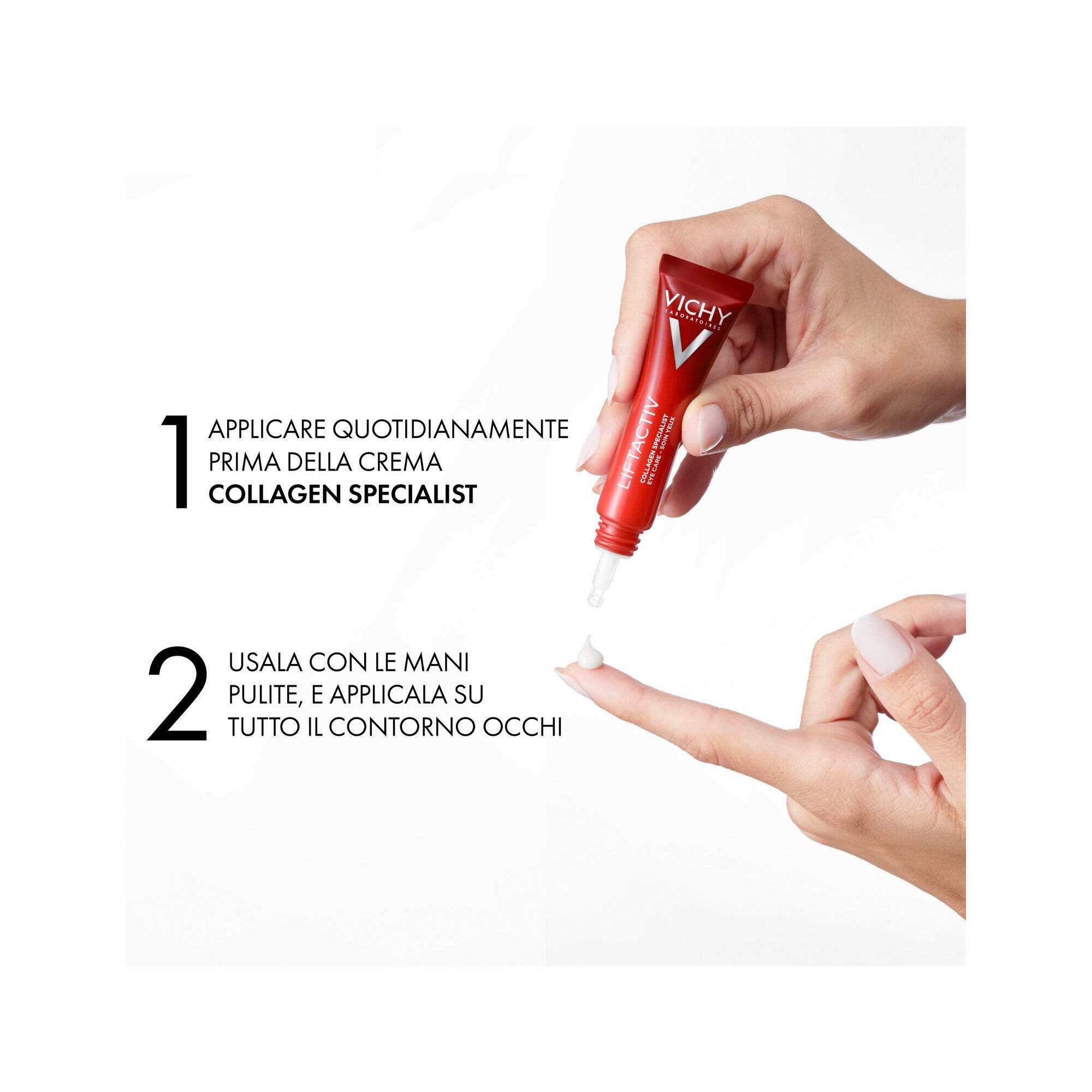 Vichy Liftactiv Collagen Specialist Contorno Occhi con Peptidi Pro-Collagene 15 ml