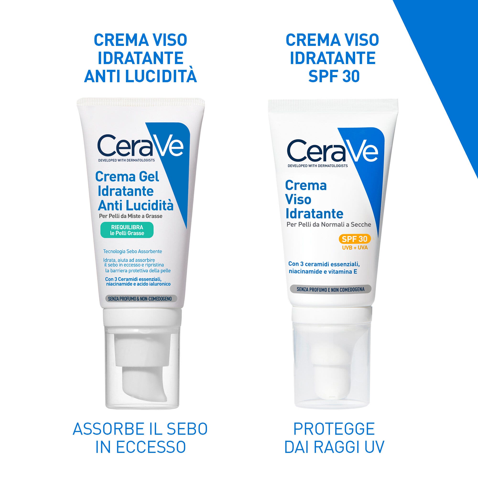 CeraVe Crème Hydratante Visage Anti-brillance Peaux Grasses et Mixtes 50 ml