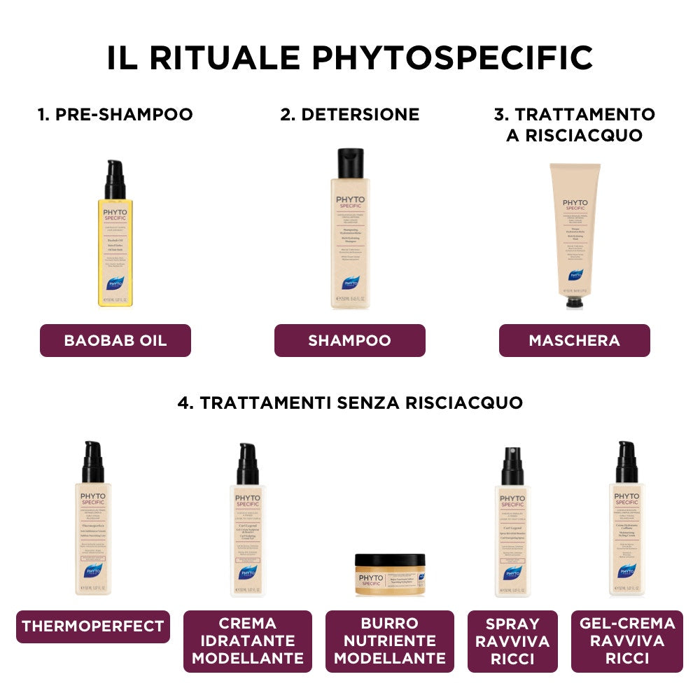 Phyto Phytospecific Burro Nutriente Modellante Per Capelli Ricci/Mossi 100ml