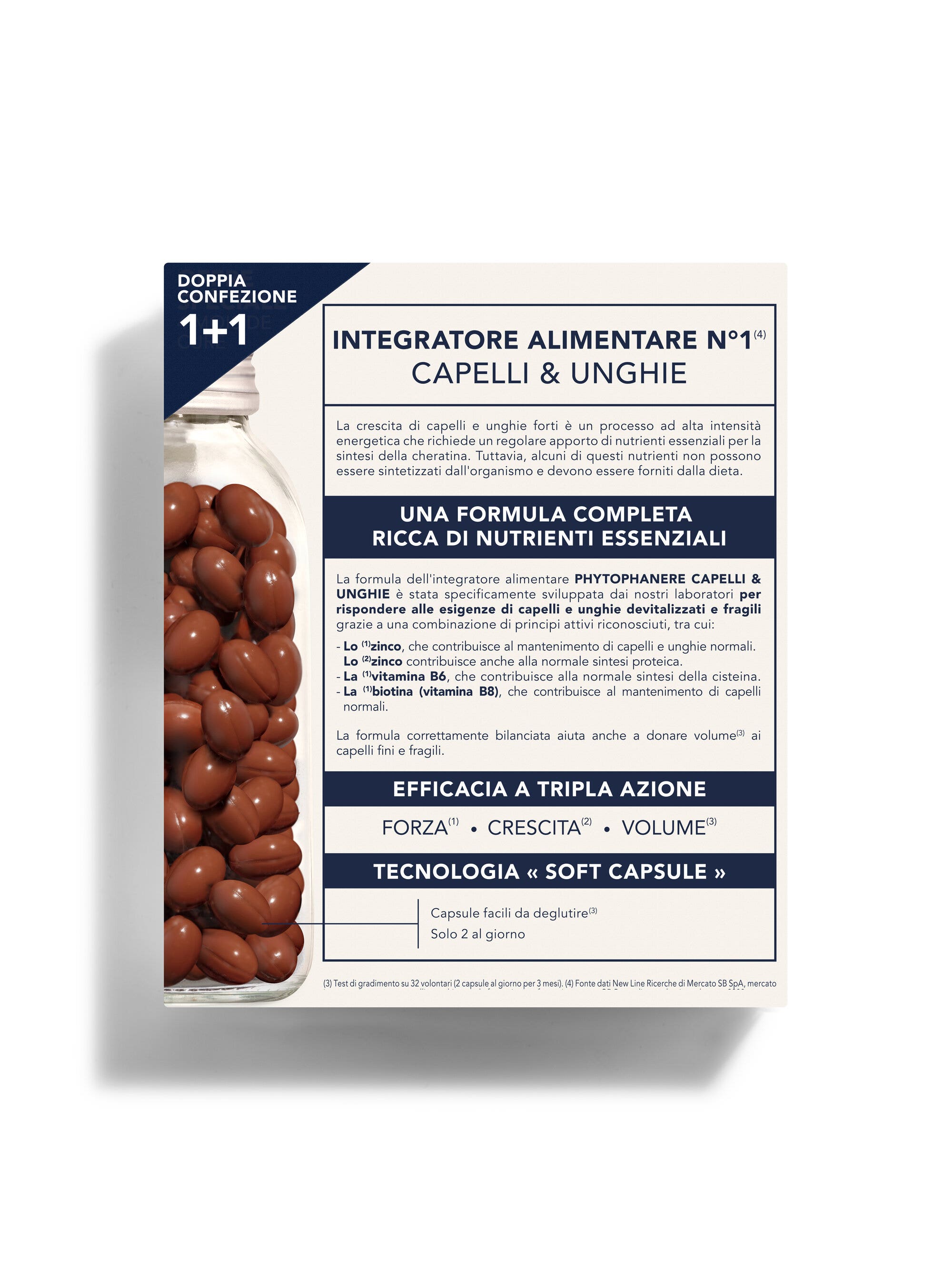 Phyto Phytophanere pour cheveux/ongles 180 gélules
