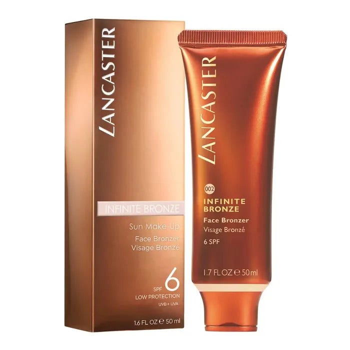 Lancaster Infinite Bronze Face Bronzer Fondotinta Fluido Viso SPF6 50ml