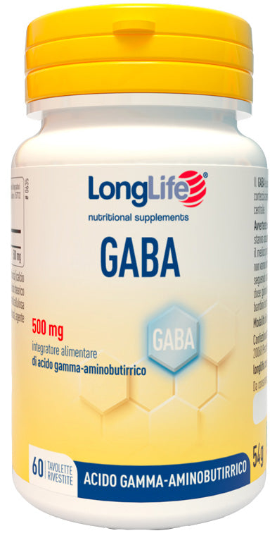 Longlife Gaba 500 mg 60 comprimés enrobés