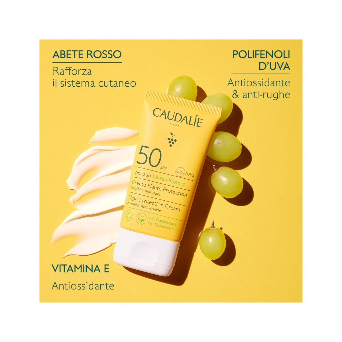 Caudalie Vinosun Protect Crema ad Alta Protezione 50ml SPF50