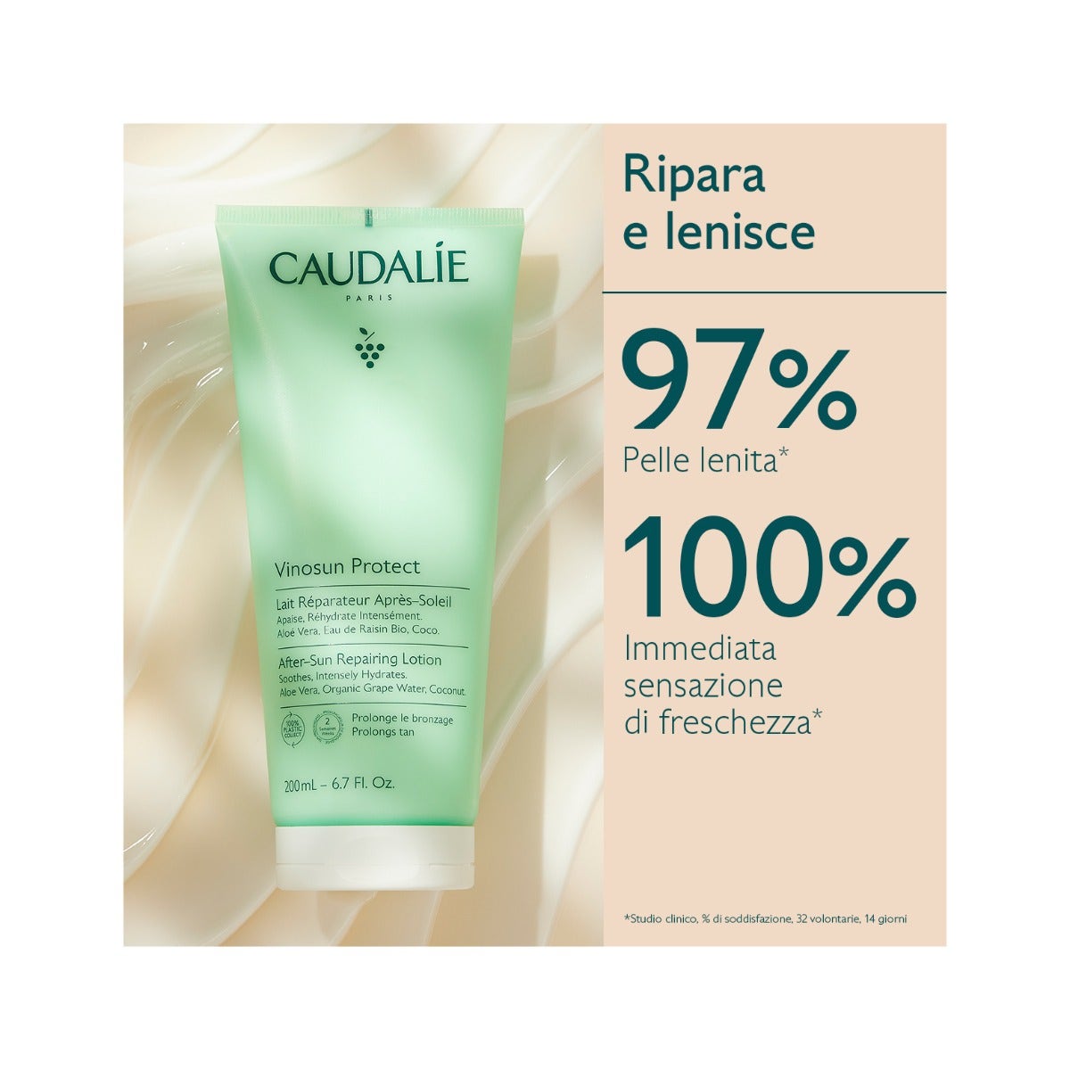 Caudalie Vinosun Protect Lait réparateur après-soleil 200 ml