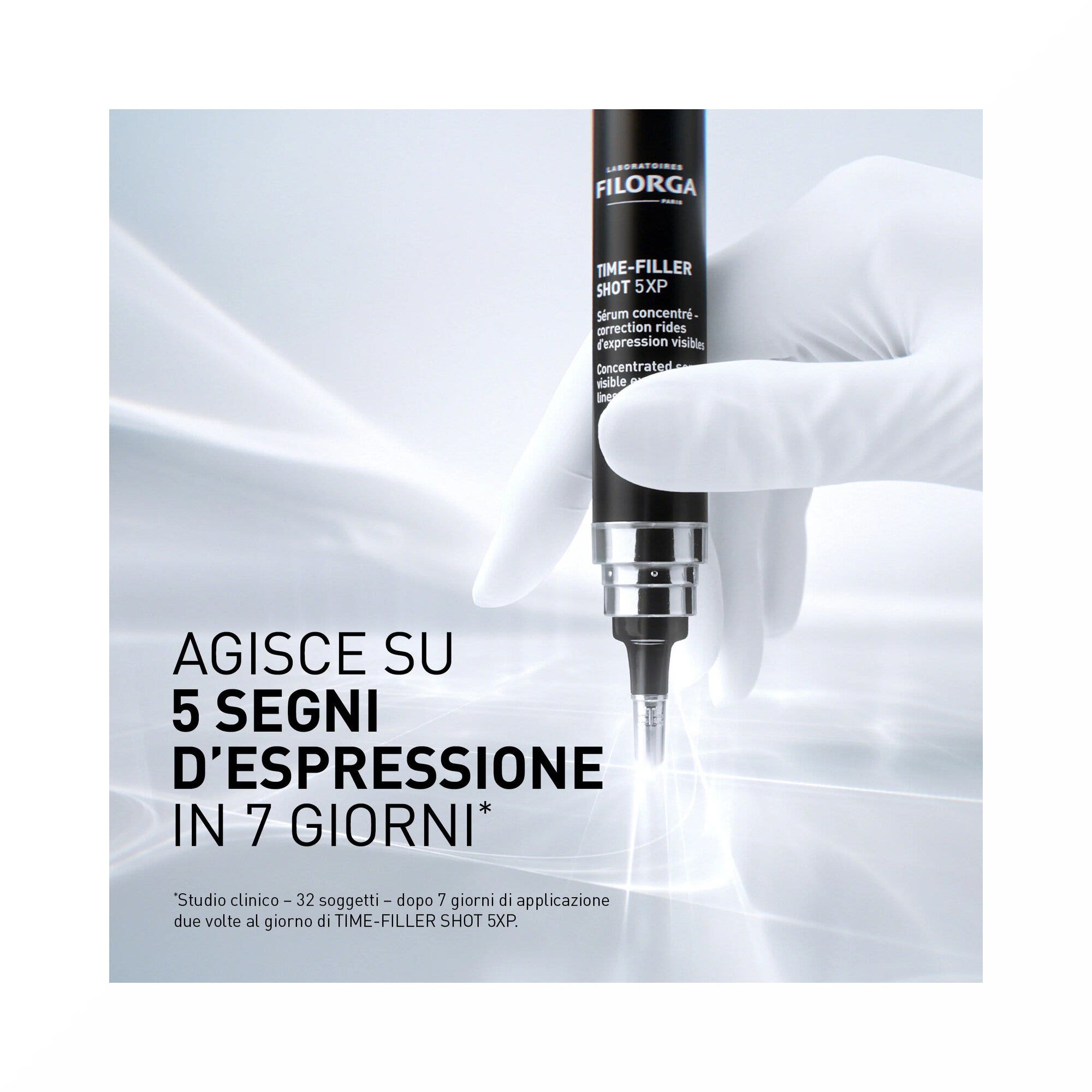 Filorga Time Filler Shot 5xp Siero Concentrato Linee Di Espressione 15ml