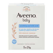Aveeno Baby Poudre de bain colloïdale 5 x 21 g