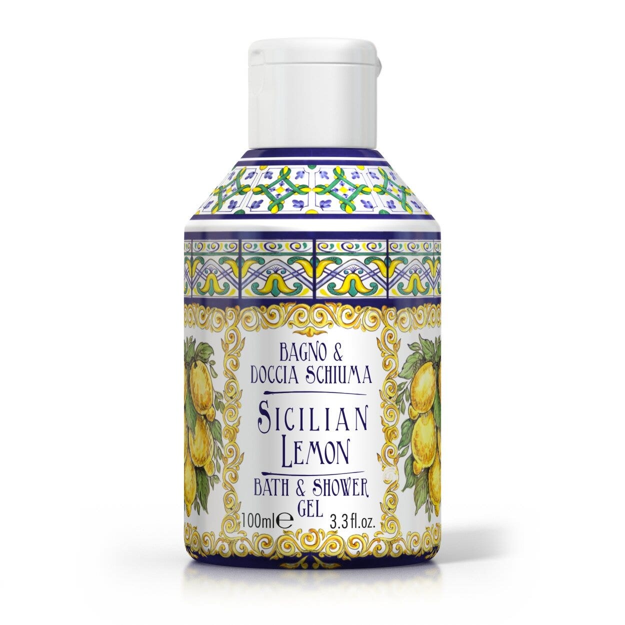 Le Maioliche Gel Douche et Bain Sicilian Lemon 100 ml