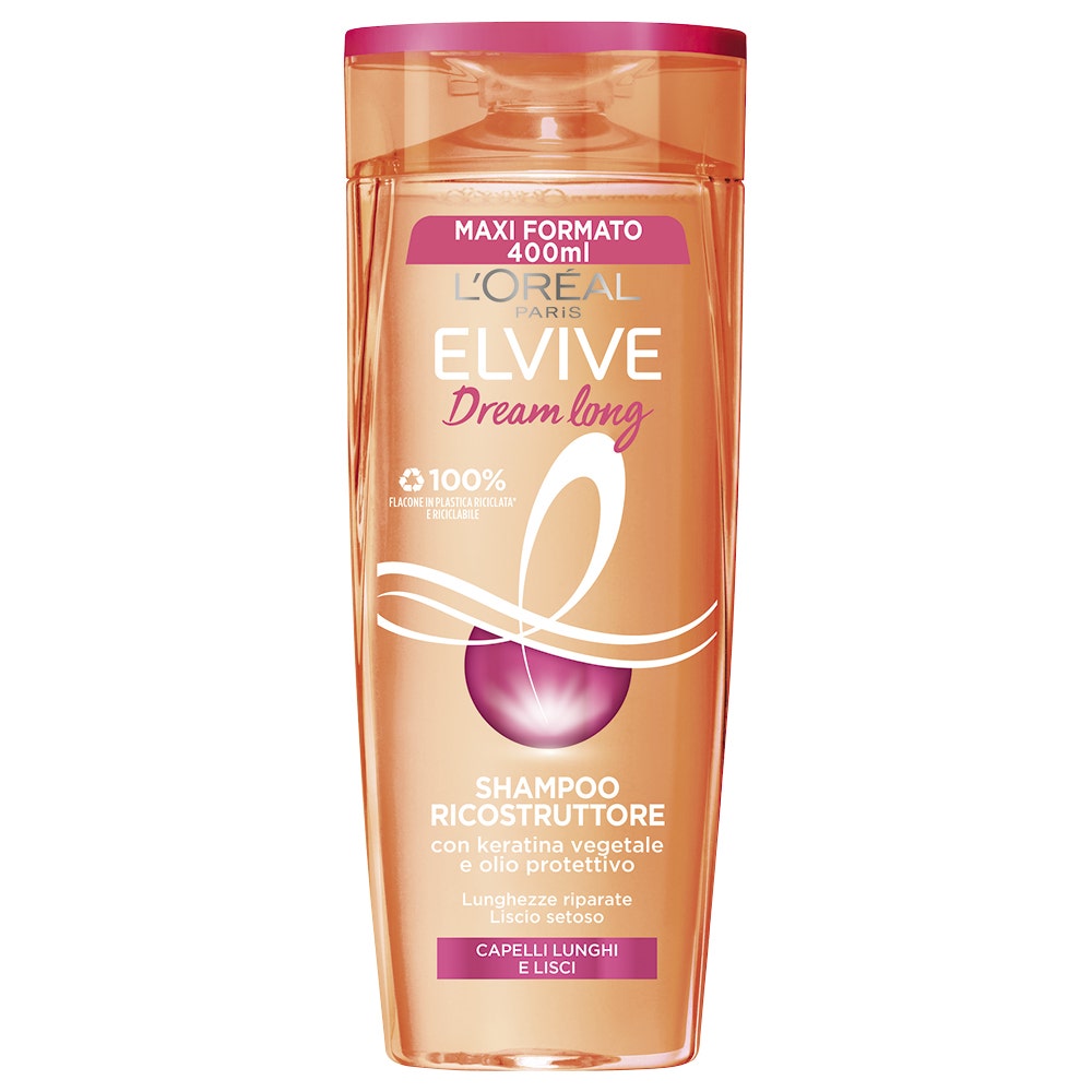 L'Oréal Paris Elvive Dream Long Shampooing Cheveux Longs/Lisses 400 ml