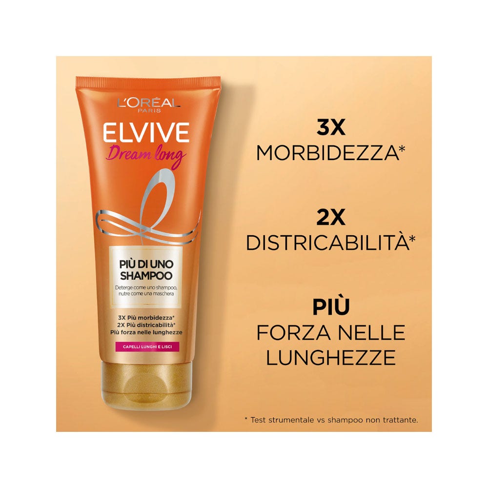 L'Oréal Paris Elvive Plus d'un Shampooing Dream Long Shampooing nourrissant pour cheveux longs/lisses 200 ml