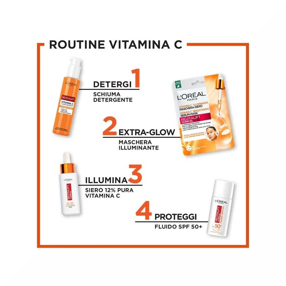 L'Oreal Paris Revitalift Detergente Viso Vitamina C + Acido Salicilico 150ml