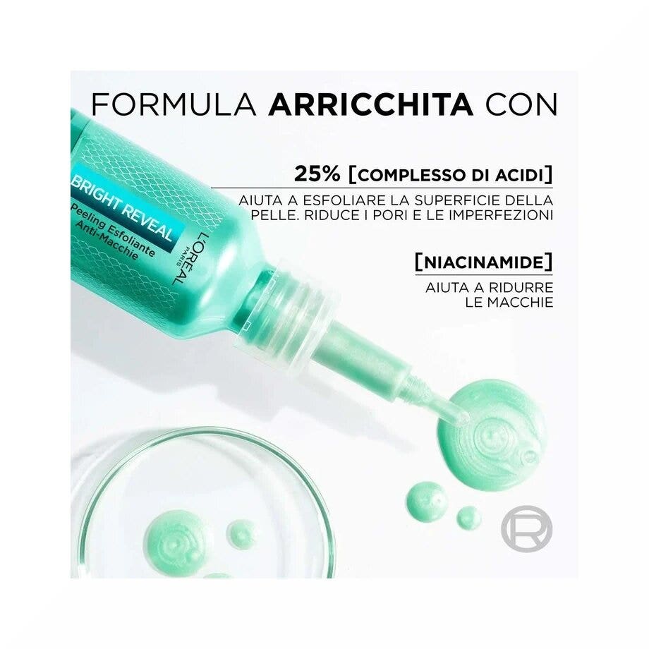 L'Oreal Paris Bright Reveal Peeling Esfoliante Anti-Macchie 25ml