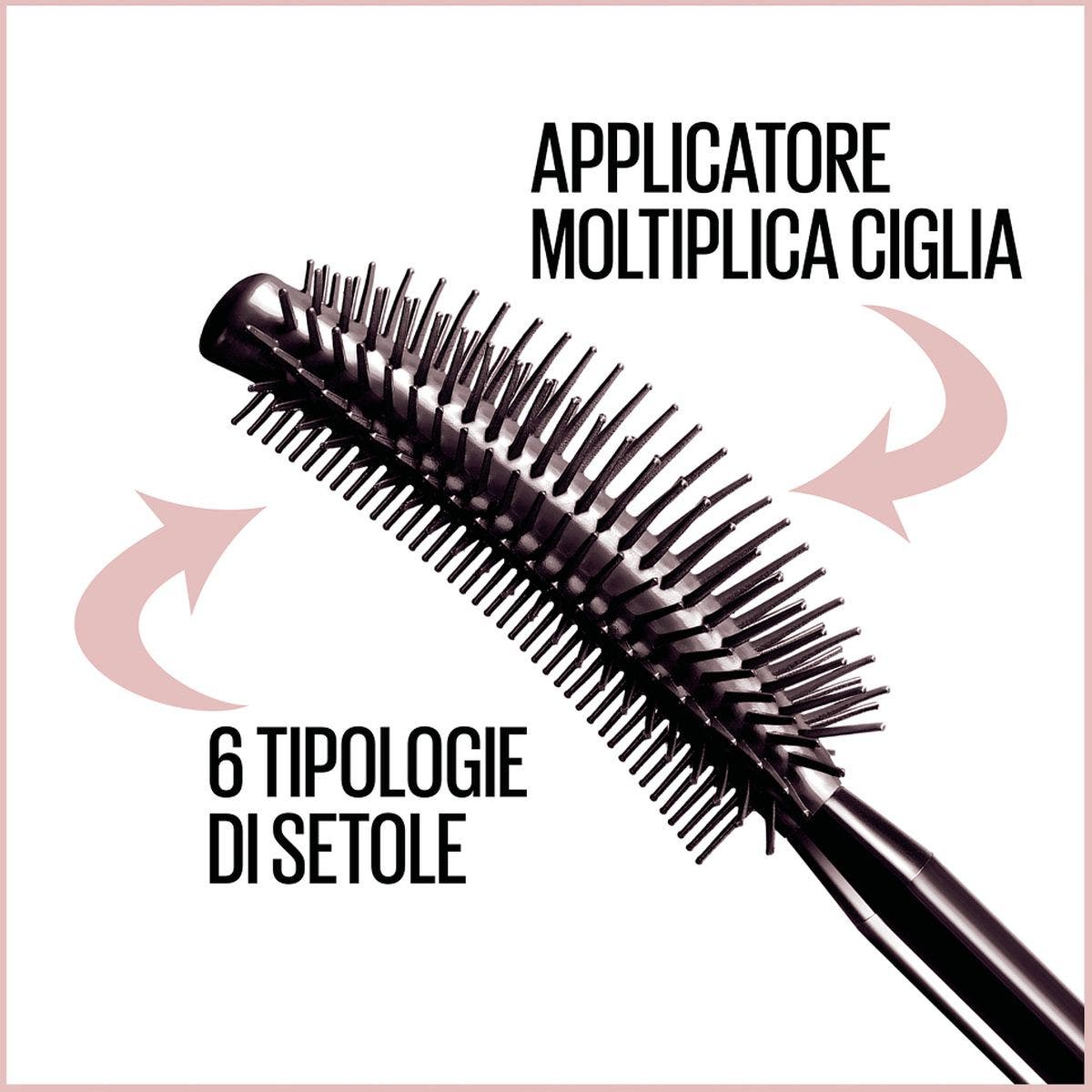 Maybelline New York Mascara Ciglia Sensazionali Nero Waterproof 1 Pezzo