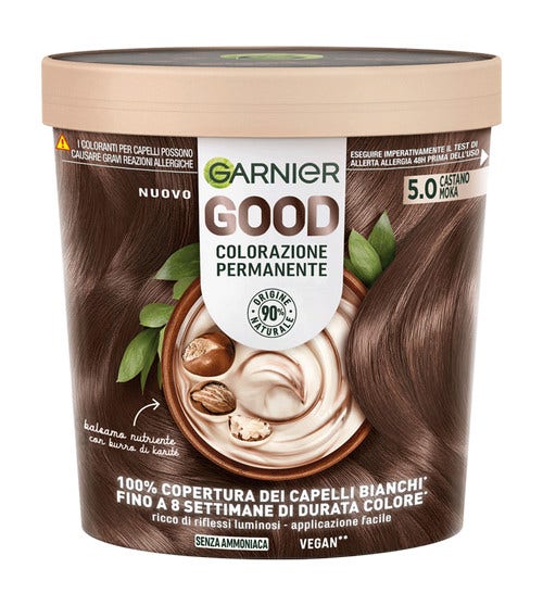 Garnier Good Kit Coloration permanente 5.0 Châtain moka 160 g