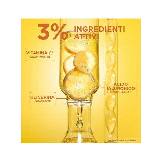 Garnier Maschera Tessuto Occhi Illuminante Vitamina C 2 Pezzi