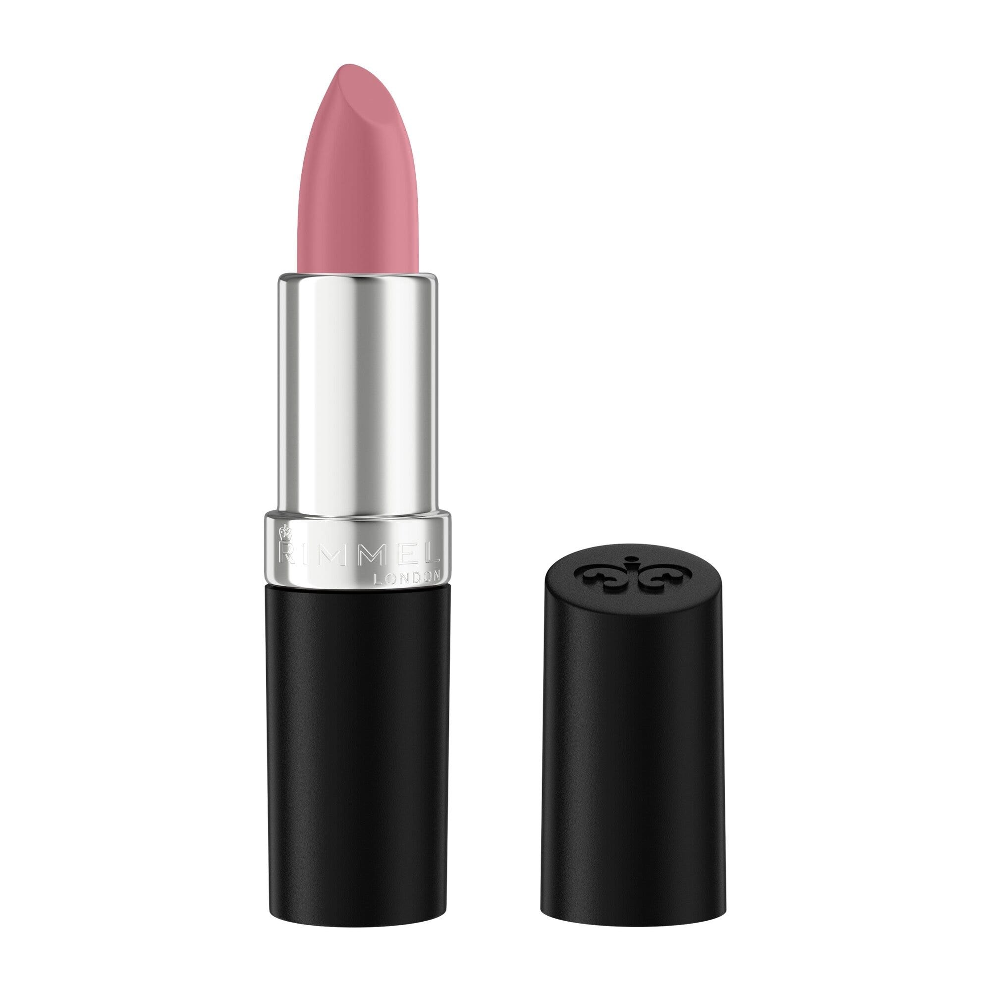 Rimmel Lasting Finish Rossetto Satinato Idratante Formula Vegana 4g 077 Brink Of Pink
