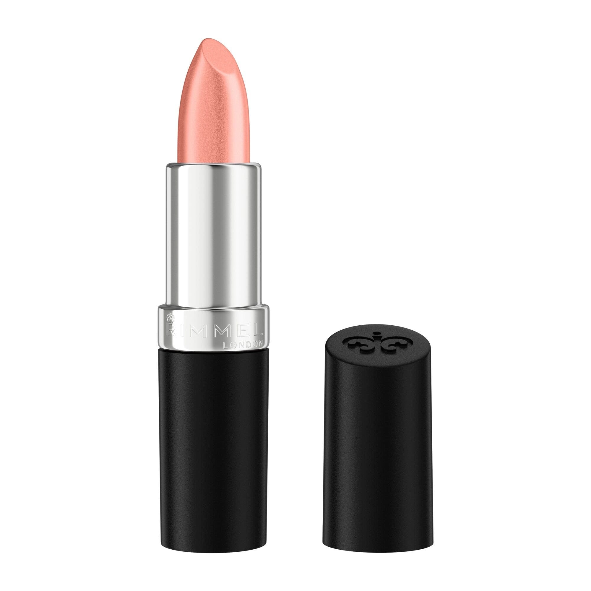 Rimmel Lasting Finish Rouge à lèvres satiné hydratant, formule vegan, 4 g, 206 Pink-Key-Promise