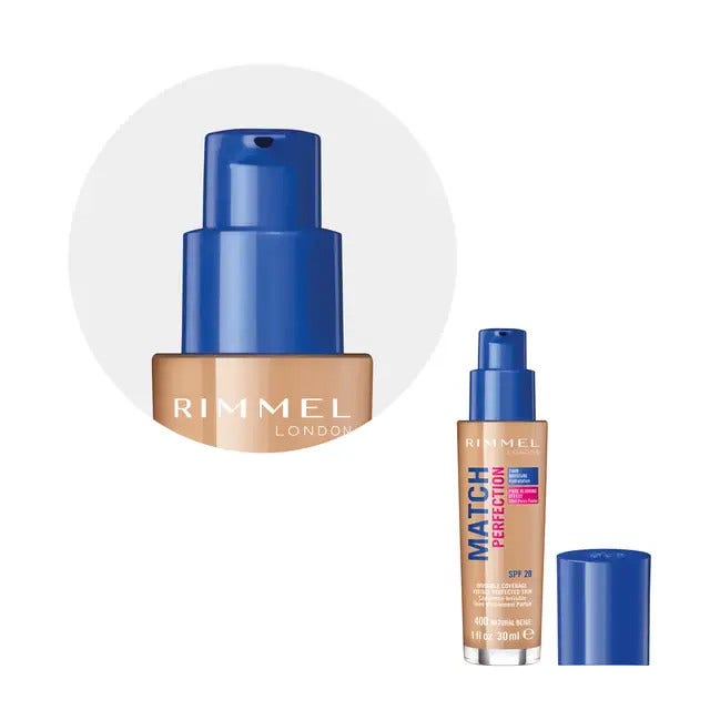 Rimmel Fondotinta Match Perfection 400 Natural Beige 30ml