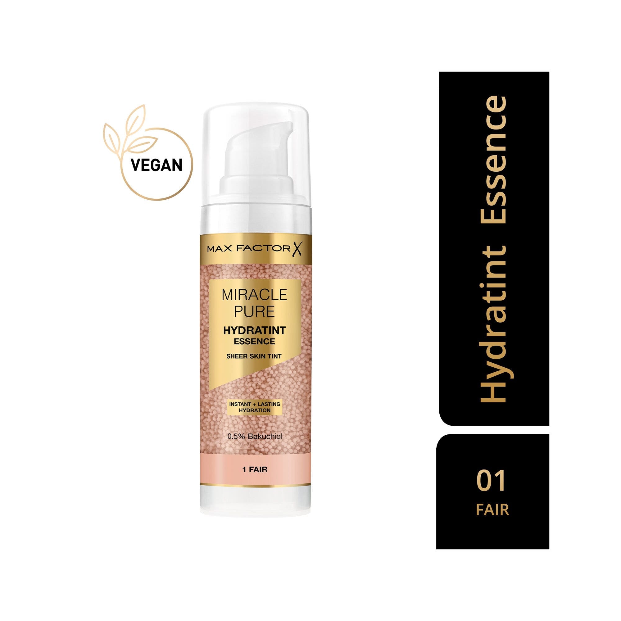 Max Factor Miracle Pure Hydratint Essence Fondotinta 1 Fair 30ml