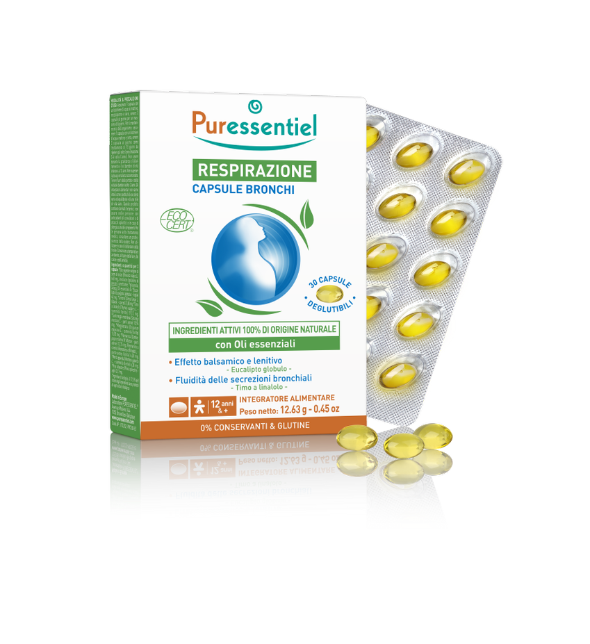 Puressentiel Gélules Respiratoires Bronchiques Bio 30 gélules
