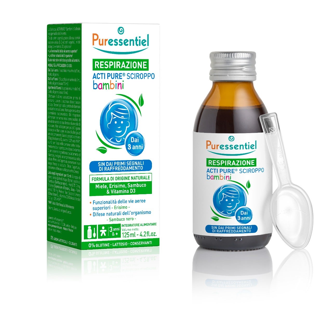 Puressentiel Respiration Acti Pure Sirop pour enfants 125 ml