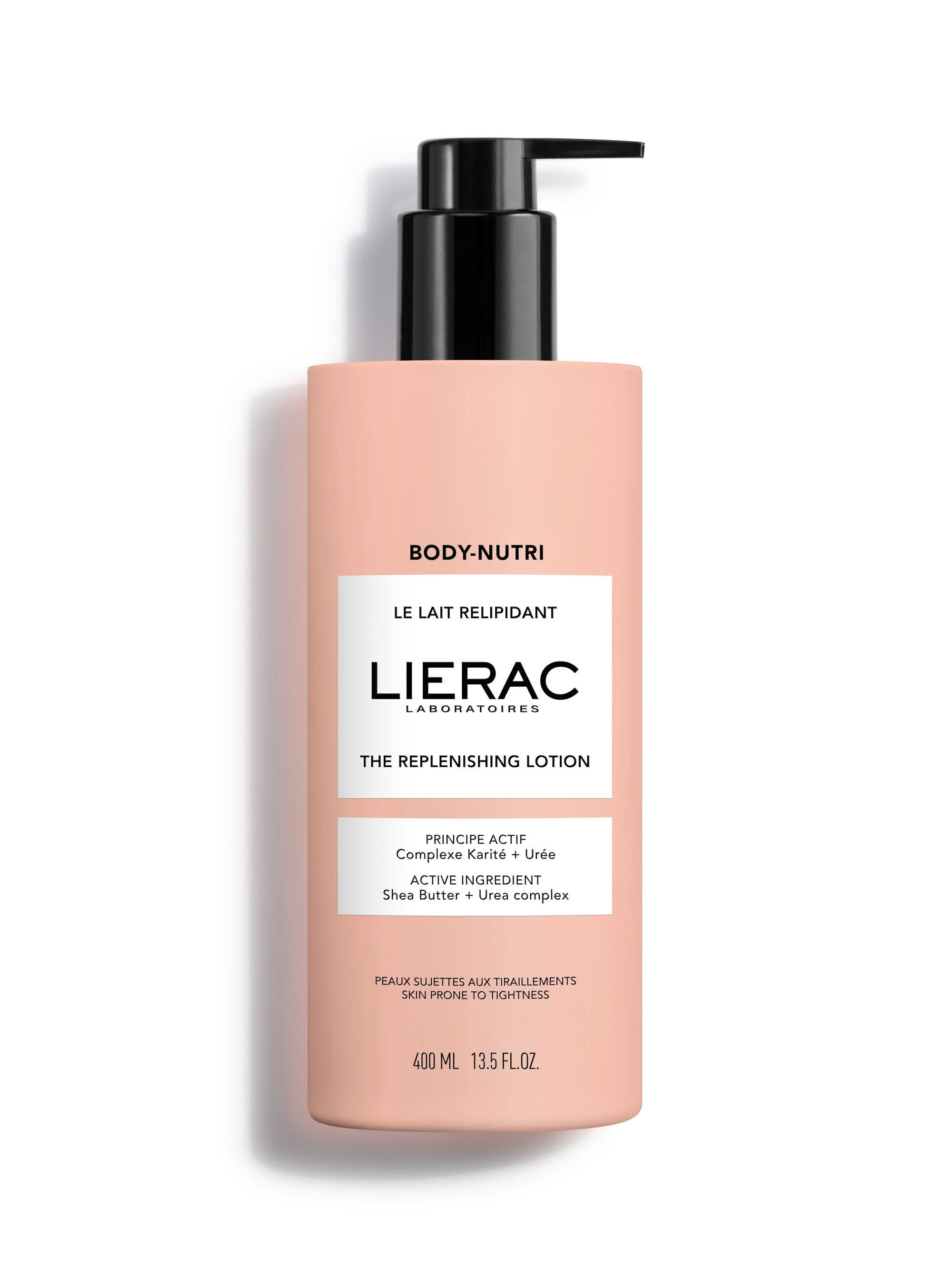 Lierac Body Nutri, lait régénérant et hydratant pour peaux sensibles, 400 ml