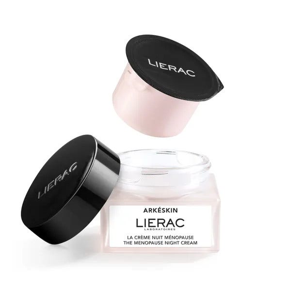 Lierac Arkeskin Ricarica Crema Viso Notte Nutriente Rimpolpante Per Pelli In Menopausa 50ml