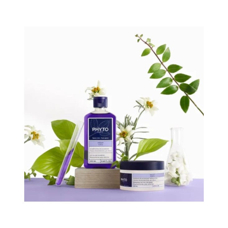Phyto Violet Shampooing anti-jaunissement illuminateur 250 ml