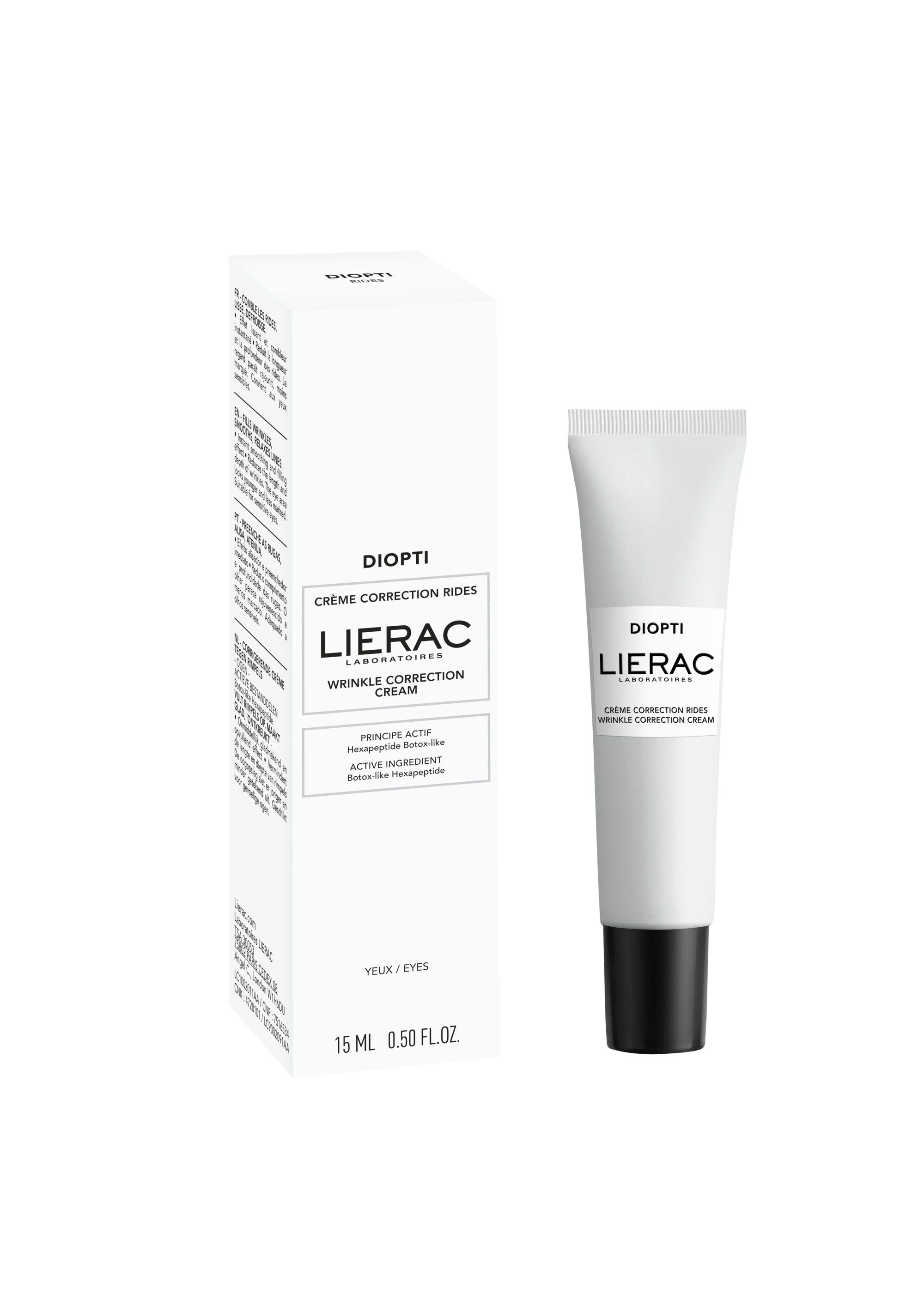 Lierac Diopti Crème Lissante et Repulpante Anti-Rides 15 ml
