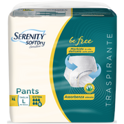Serenity Soft Dry Sensitive Pants Extra Taglia L 14 Pezzi