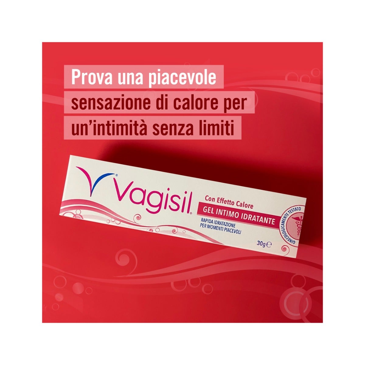 Vagisil Gel Idratante Intimo Con Effetto Calore Rapida Idratazione Per Momenti Intimi Intensi 30g