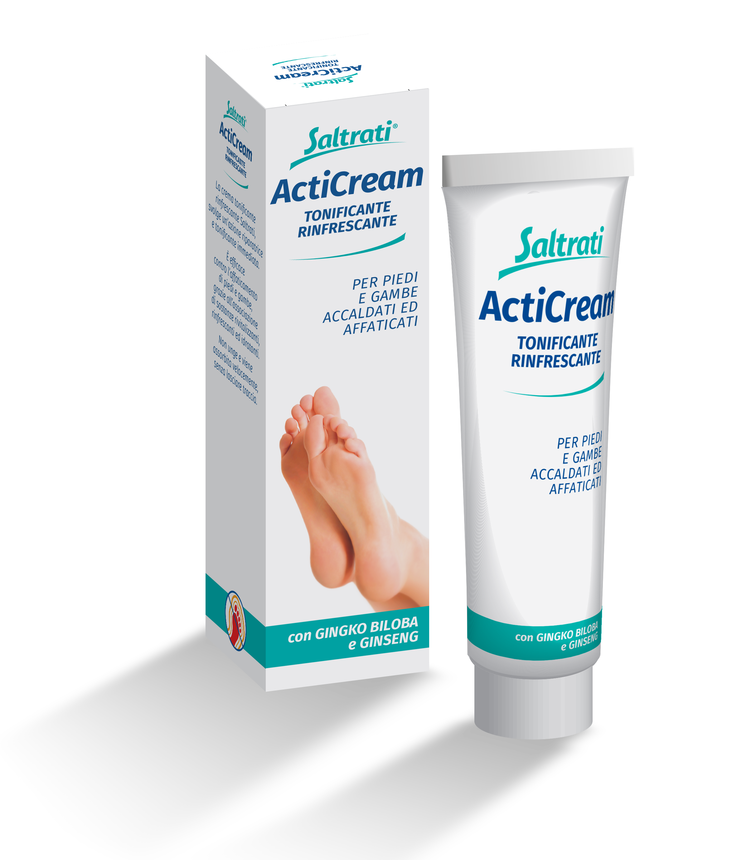 Saltrati Acticream Tonificante Rinfrescante 100ml