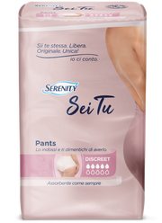 Serenity Advance Pants Sei Tu Discreet Taglia Large 12 Pezzi