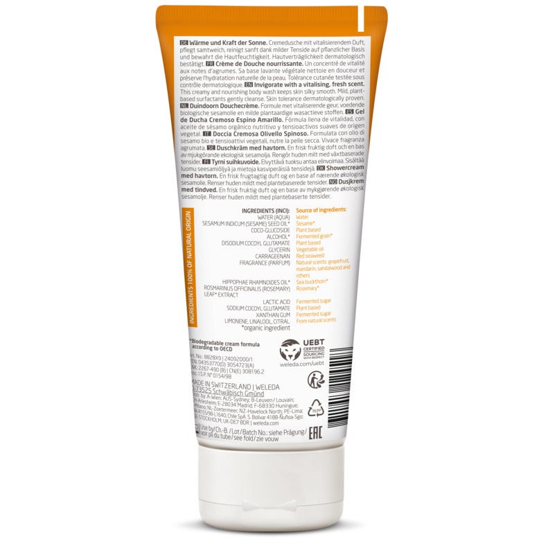 Weleda Doccia Cremosa Olivello Spinoso 200ml