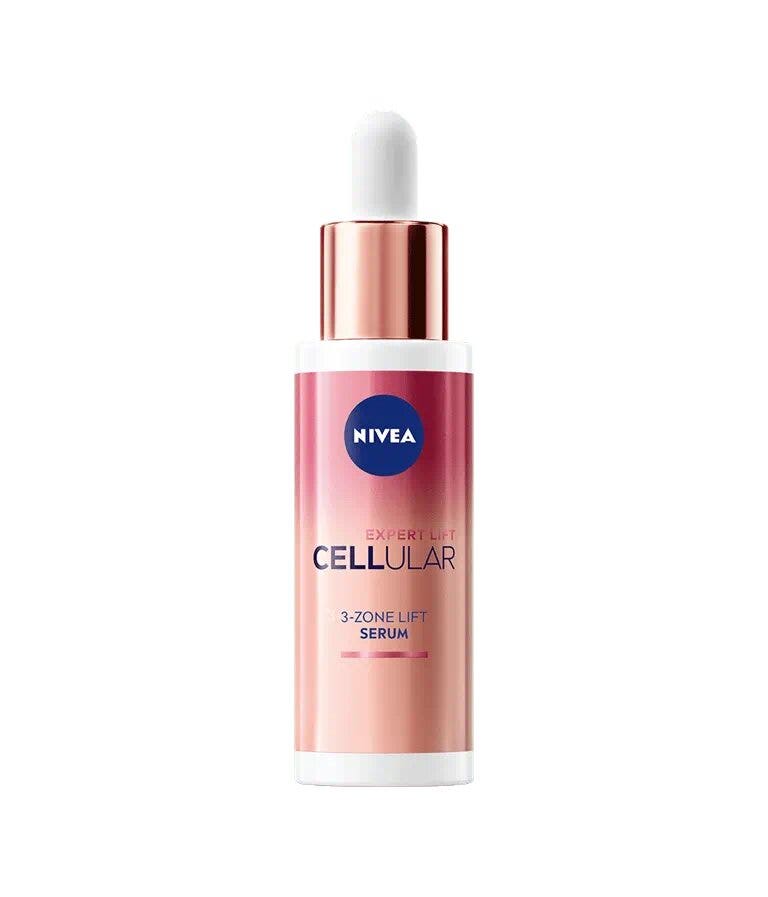 Nivea Cellular Expert Lift Sérum Lift 3-zones Visage Anti-rides Pour Un Effet Lifting 30 ml