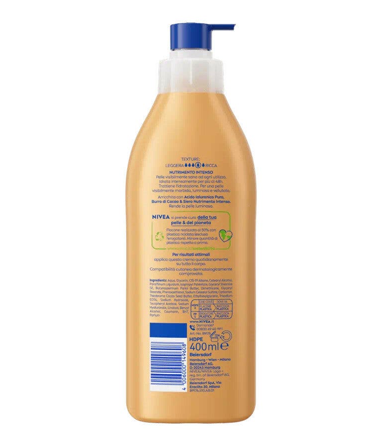 Nivea Body Crème nourrissante au cacao et au beurre de cacao 400 ml