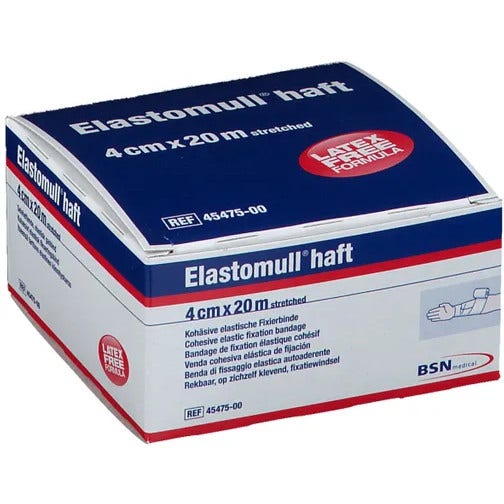 Elastomull Haft Bande 4 m x 6 cm 1 pièce